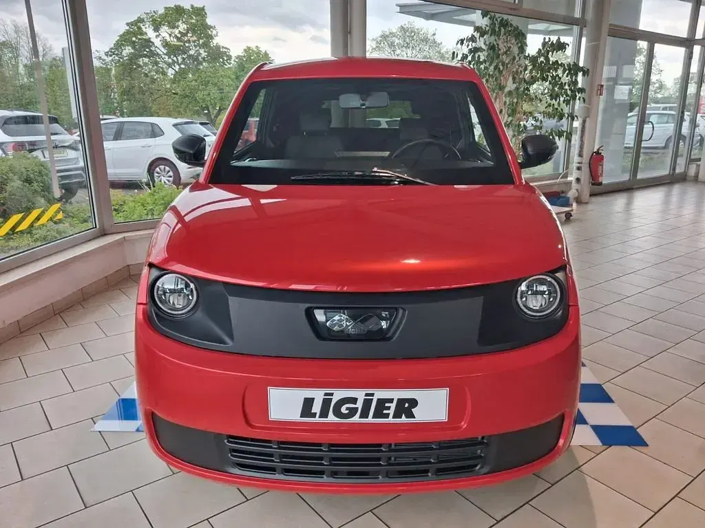 Neu Ligier Myli 2026 Rot Kleinwagen