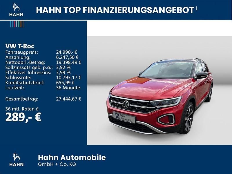 Gebraucht VW T-Roc Style 150 PS (110 kW) 2022 Rot SUV