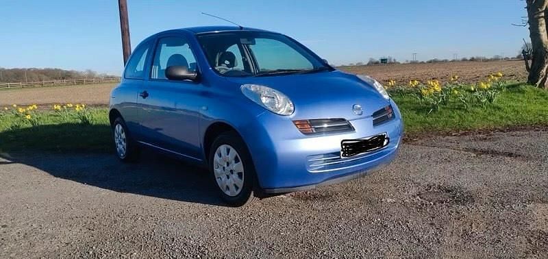 Gebraucht Nissan Micra 67 PS (49 kW) 2003 Blau Kleinwagen