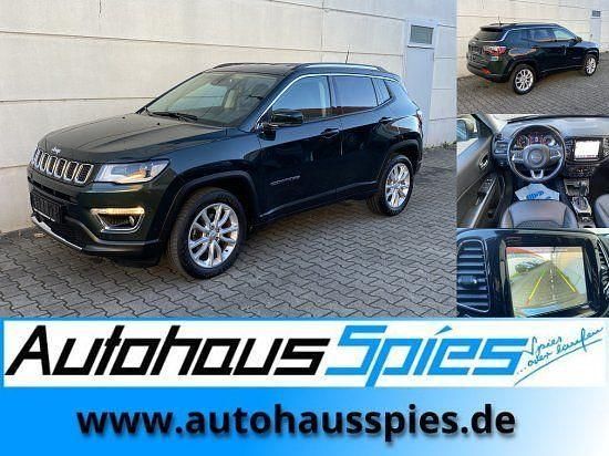 Black forest green pearl Gebraucht 2021 Jeep Compass Limited SUV | 19.990 € (Fairer Preis) - Bild 1/4