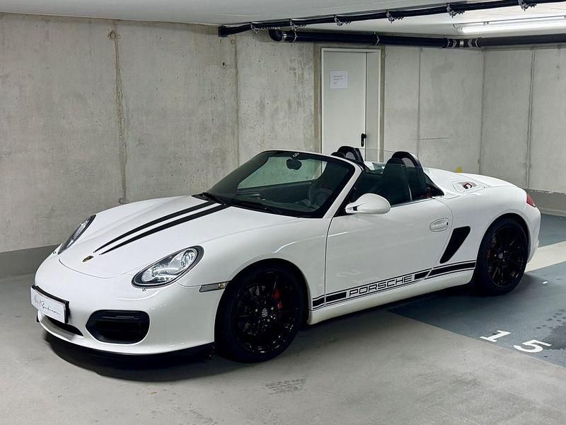 Gebraucht Porsche Boxster Spyder 320 PS (235 kW) 2010 Weiß Cabrio