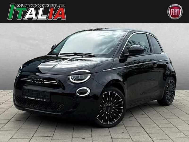 Schwarz Gebraucht 2023 Fiat 500e La Prima Kleinwagen | 27.190 € (Teuer) - Bild 1/1