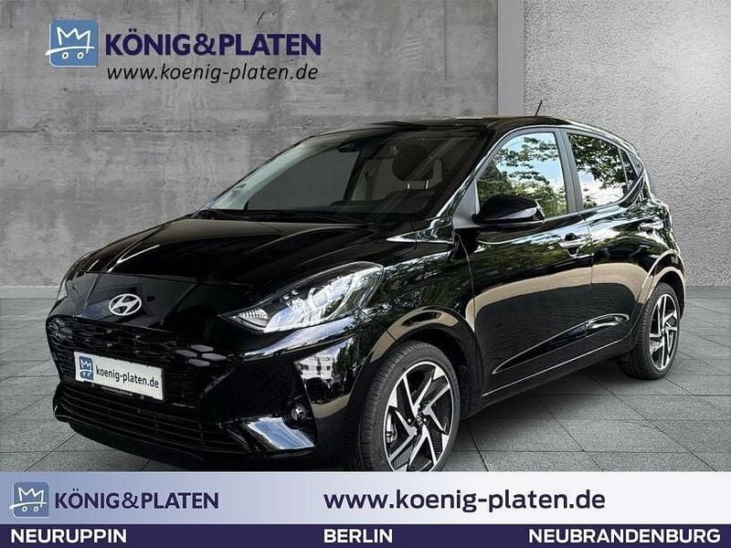 Phantom black (schwarz) Gebraucht 2025 Hyundai i10 Prime Kleinwagen | 17.990 € (Fairer Preis) - Bild 1/4