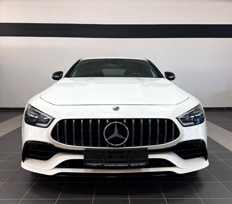 Weiß Gebraucht 2019 Mercedes AMG GT AMG Coupé | 62.900 € (Superpreis) - Bild 1/4