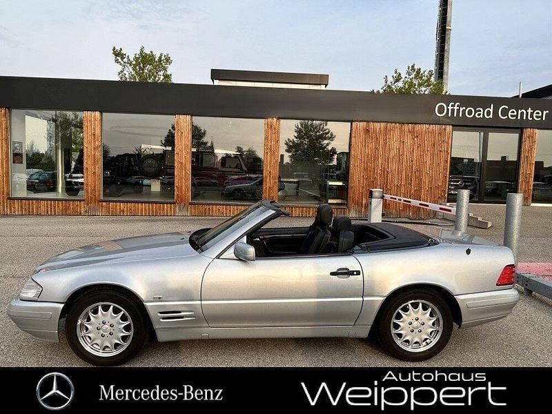 Gebraucht Mercedes SL320 231 PS (169 kW) 1998 Silber Cabrio