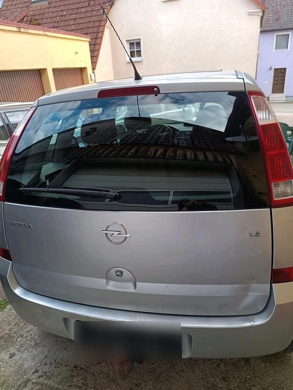 Gebraucht Opel Meriva 101 PS (74 kW) 2003 Silber Van / Kleinbus