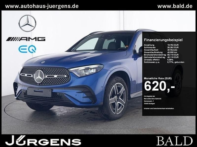 Blau spektralblau Gebraucht 2024 Mercedes GLC400d AMG SUV | 65.880 € (Superpreis) - Bild 1/4