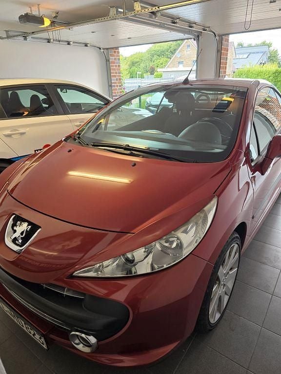 Rot Gebraucht 2008 Peugeot 207 CC Sport Cabrio | 2.250 € (Superpreis) - Bild 1/4