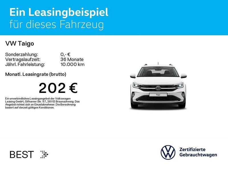 Gebraucht VW Taigo Style 110 PS (80 kW) 2023 Pure white SUV