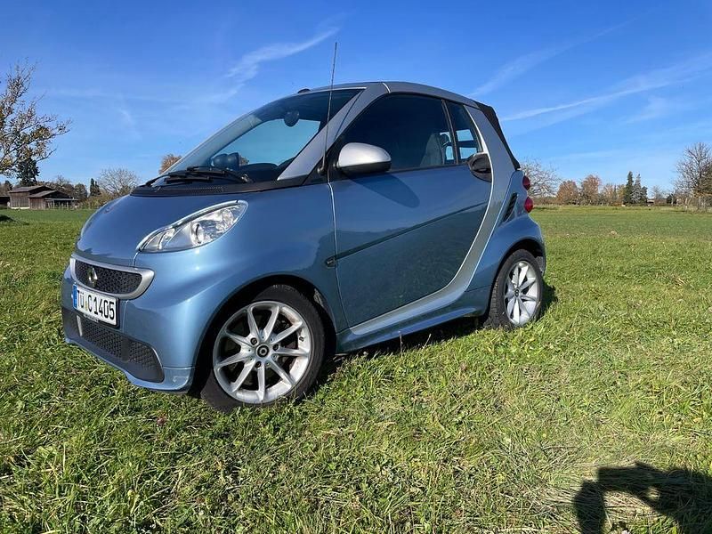 Gebraucht Smart ForTwo Cabrio Passion 71 PS (52 kW) 2013 Blau Cabrio