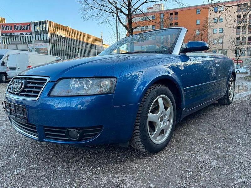 Gebraucht Audi A4 Cabriolet Sport 163 PS (119 kW) 2004 Caribicblau perleffekt Cabrio