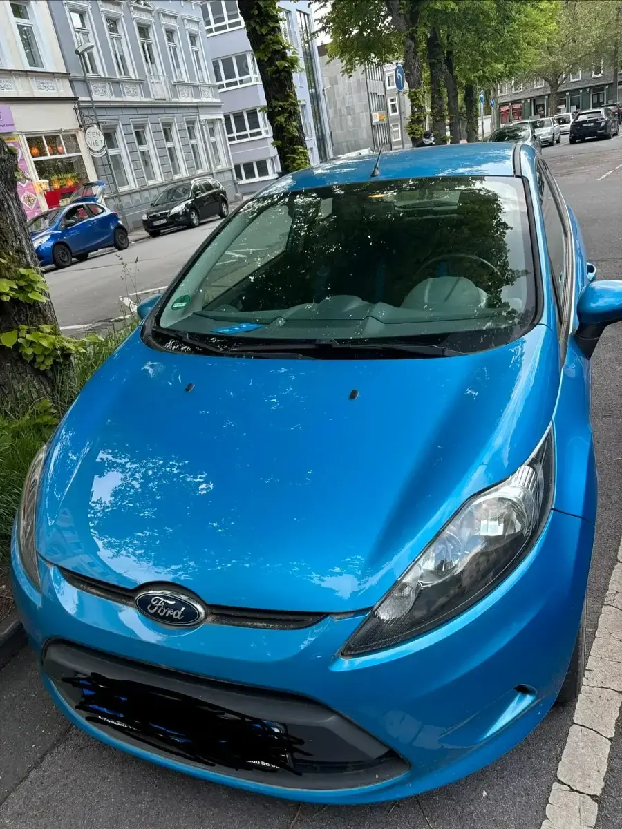 Neu Ford Fiesta 2026 Blau Kleinwagen