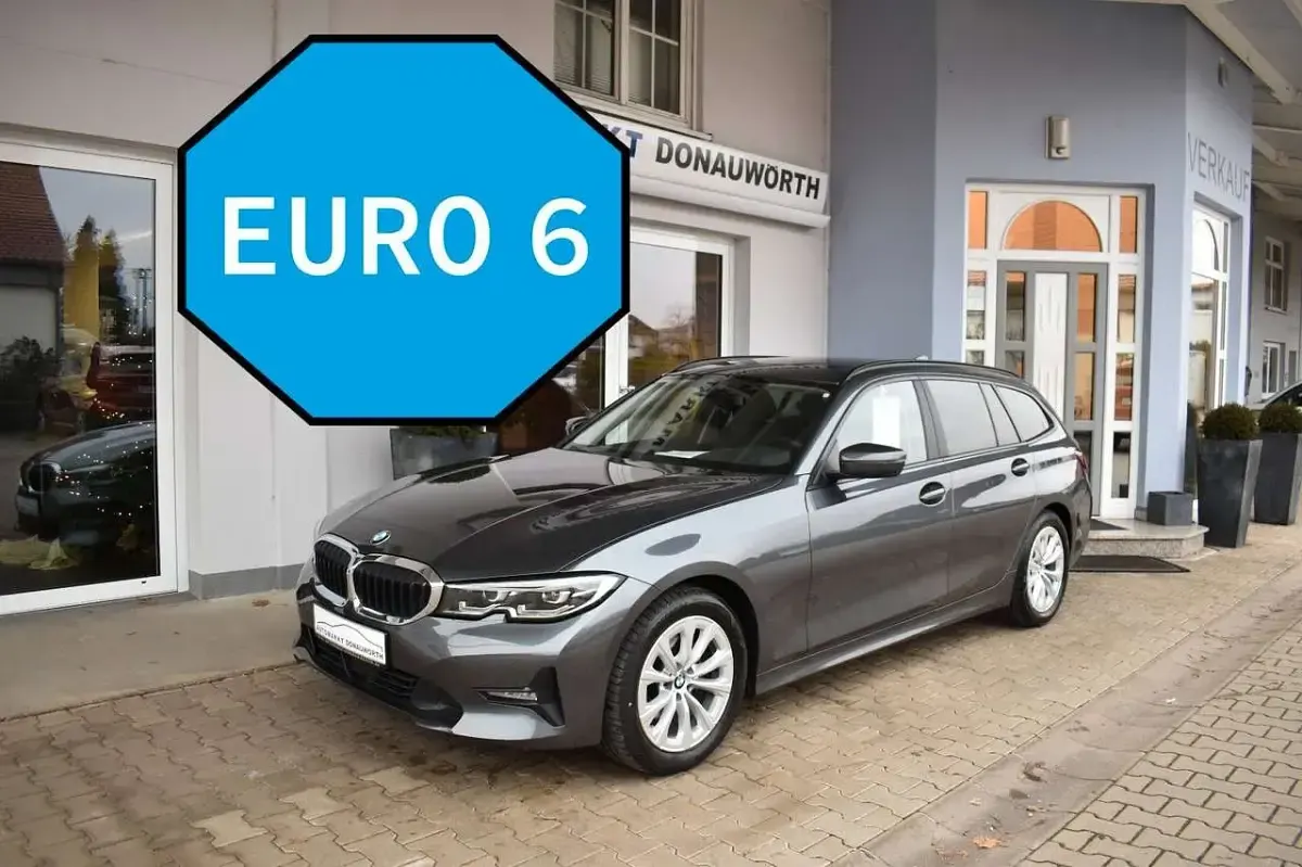 Gebraucht BMW 320e Advantage 190 PS (139 kW) 2021 Mineralgrau metallic Kombi