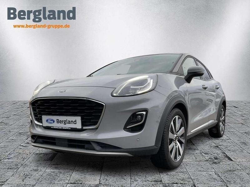 Grau Gebraucht 2023 Ford Puma Gen-E Titanium X SUV | 26.890 € (Teuer) - Bild 1/4