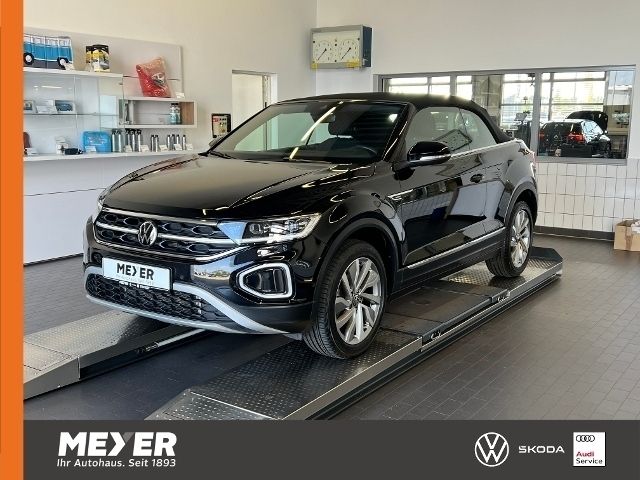 Deep black perleffekt Gebraucht 2023 VW T-Roc Cabriolet Move Cabrio | 30.890 € (Guter Preis) - Bild 1/4