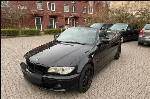 Gebraucht BMW 320 Cabriolet 170 PS (125 kW) 2005 Schwarz Cabrio
