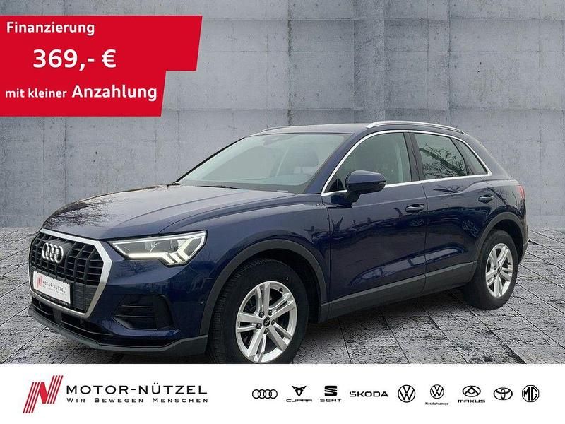 Blau Gebraucht 2022 Audi Q3 SUV | 27.930 € (Guter Preis) - Bild 1/4