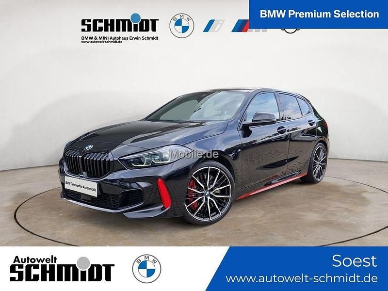 Schwarz Gebraucht 2021 BMW 128 Performance Limousine | 28.890 € (Fairer Preis) - Bild 1/4