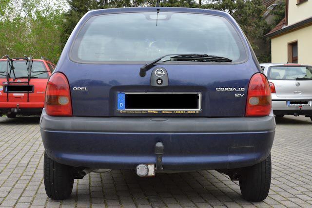 Gebraucht Opel Corsa 54 PS (39 kW) 2000 Blau Kleinwagen