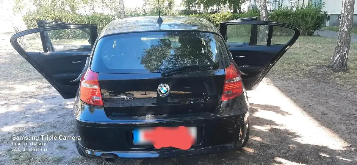 Gebraucht BMW 116 116 PS (85 kW) 2008 Schwarz Kleinwagen