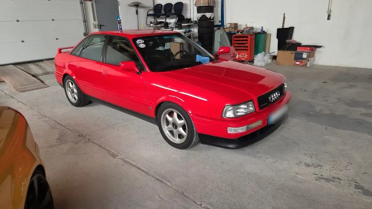 Gebraucht Audi 80 Competition 140 PS (102 kW) 1994 Rot Limousine