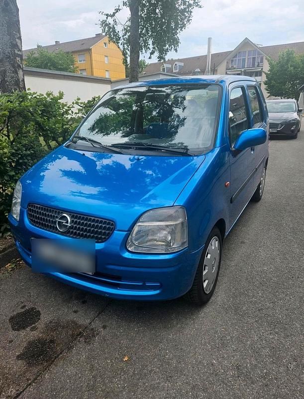 Blau Gebraucht 2000 Opel Agila Kleinwagen | 1.600 € (Fairer Preis) - Bild 1/4