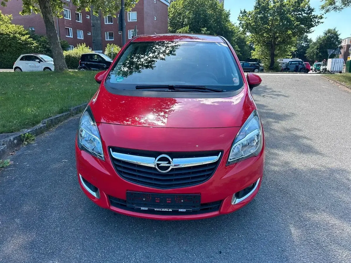 Gebraucht Opel Meriva Edition 120 PS (88 kW) 2015 Rot Van / Kleinbus