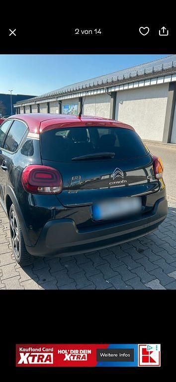 Gebraucht Citroën C3 PureTech 110 PS (80 kW) 2019 Schwarz Kleinwagen
