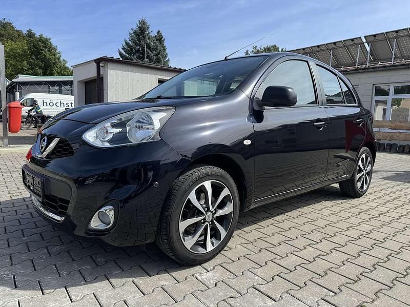 Schwarz Gebraucht 2014 Nissan Micra Acenta Kleinwagen | 4.990 € (Fairer Preis) - Bild 1/4