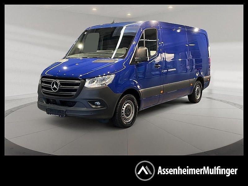 Atlantisblau Gebraucht 2022 Mercedes Sprinter Van | 31.345 € (Guter Preis) - Bild 1/4