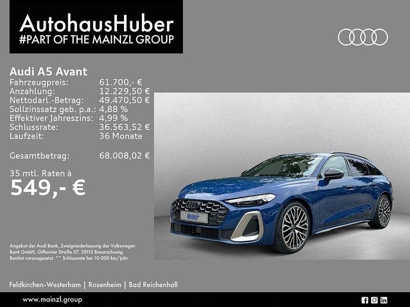 Gebraucht Audi A5 S-Line 204 PS (150 kW) 2025 Ascariblau metallic Kombi