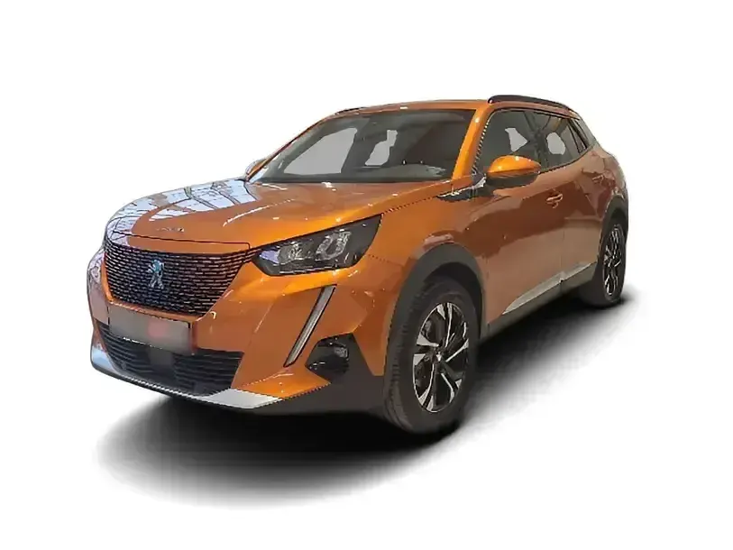 Gebraucht Peugeot e-2008 Allure 100 kW (136 PS) 2021 Orange SUV