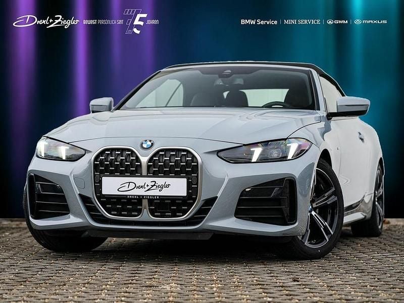 M brooklyn grau metallic Gebraucht 2025 BMW 420 M Sport Cabrio | 46.950 € (Superpreis) - Bild 1/4