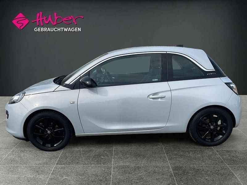 Gebraucht Opel Adam Glam 69 PS (50 kW) 2016 Mineralweiss / ice grey (metallic) Kleinwagen