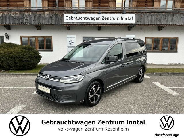 Grau Gebraucht 2021 VW Caddy Maxi Style Van / Kleinbus | 28.490 € (Etwas zu teuer) - Bild 1/2