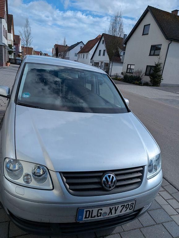 Gebraucht VW Touran Conceptline 102 PS (75 kW) 2005 Silber Van / Kleinbus