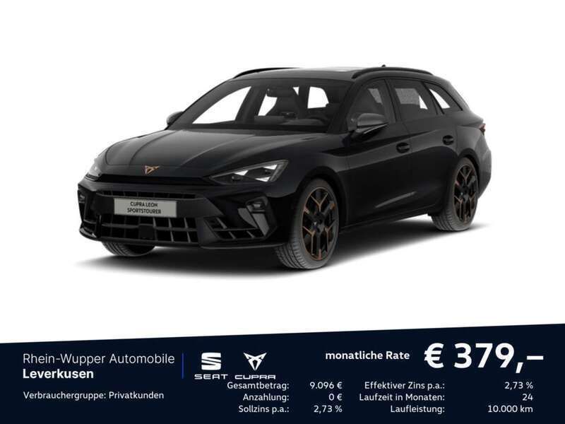 Midnight schwarz Neu 2025 Cupra Leon VZ Kombi | 48.680 € (Teuer) - Bild 1/4
