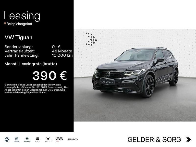 Deep black perleffekt Gebraucht 2021 VW Tiguan R-line SUV | 31.990 € (Fairer Preis) - Bild 1/4