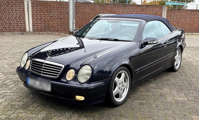Blau Gebraucht 2001 Mercedes CLK230 Cabrio | 5.000 € (Fairer Preis) - Bild 1/4