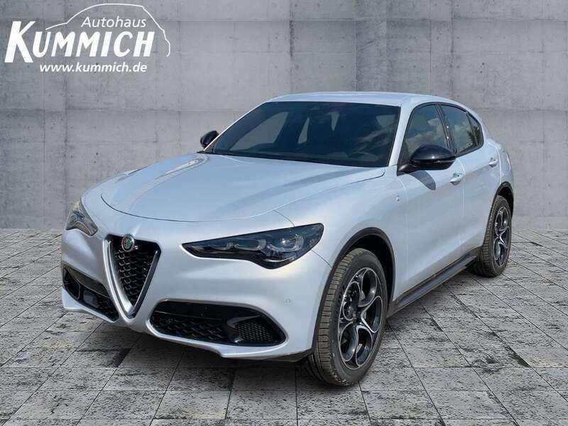 Perla lunare, metallic Gebraucht 2023 Alfa Romeo Stelvio Ti SUV | 52.326 € - Bild 1/4