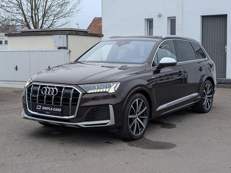 Braun Gebraucht 2020 Audi SQ7 Ambiente SUV | 49.900 € (Superpreis) - Bild 1/4