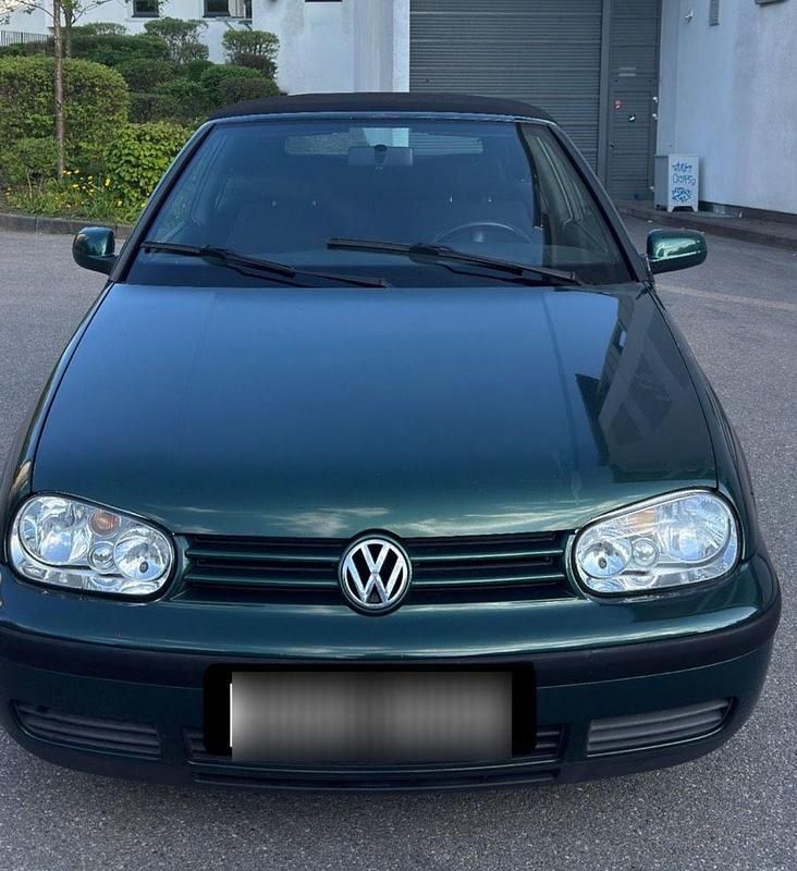 Grün Gebraucht 1998 VW Golf Cabriolet Cabrio | 1.700 € (Guter Preis) - Bild 1/4