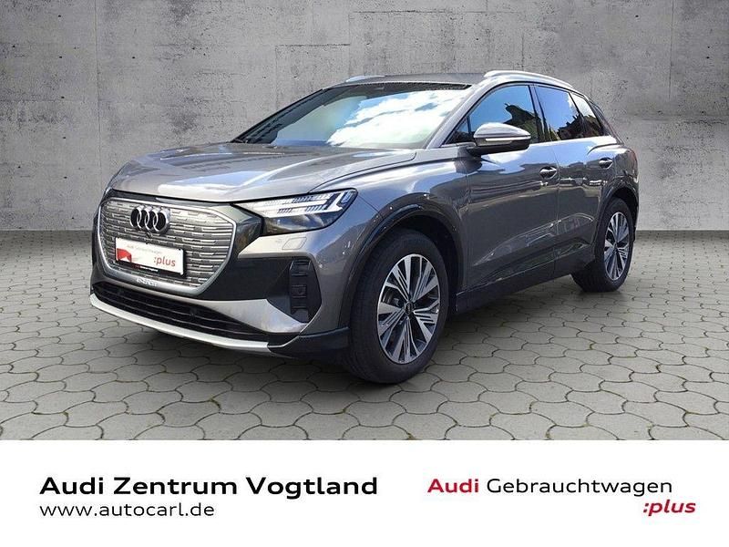 Taifungrau metallic Gebraucht 2022 Audi Q4 e-tron Advanced SUV | 30.580 € (Fairer Preis) - Bild 1/4