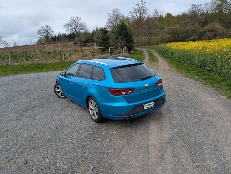 Second-hand Seat Leon ST FR 150 CP (110 kW) 2015 Albastru Break