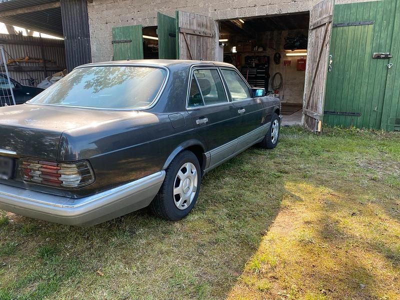 Gebraucht Mercedes 420 SE 1987 Schwarz Limousine