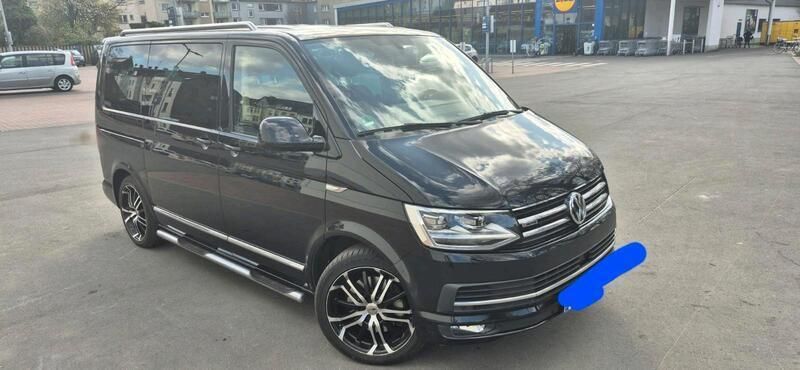 Schwarz Gebraucht 2016 VW T6 Highline Van | 34.400 € (Etwas zu teuer) - Bild 1/4