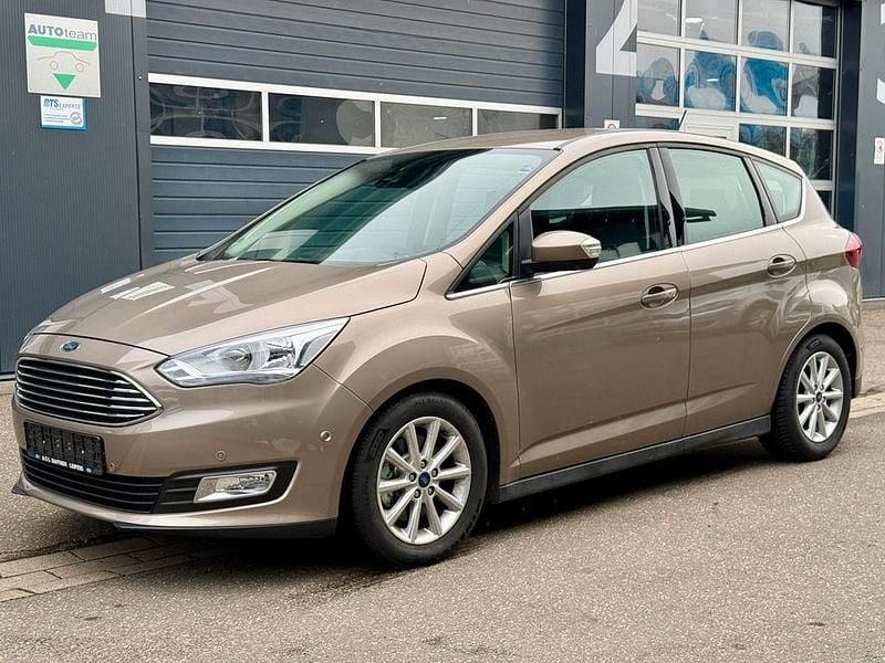 Silber Gebraucht 2018 Ford C-MAX Titanium Van / Kleinbus | 11.990 € (Fairer Preis) - Bild 1/4