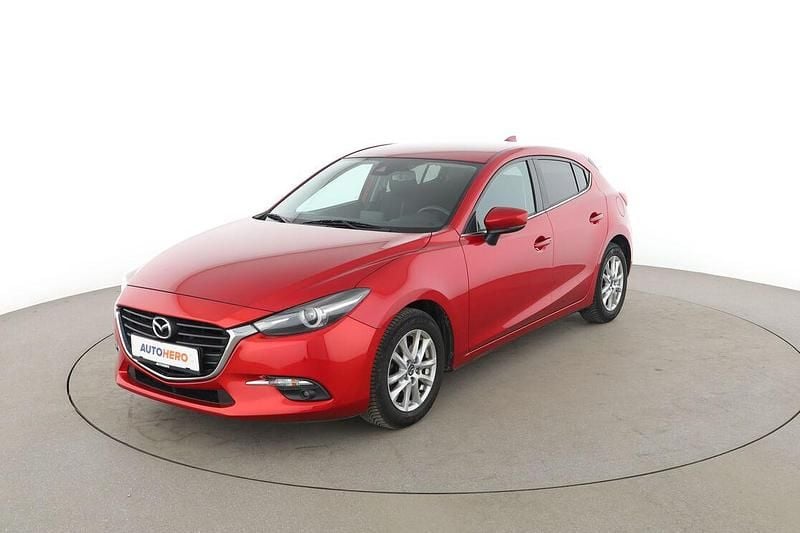 Gebraucht Mazda 3 Exclusive-Line 165 PS (121 kW) 2018 Rot Limousine