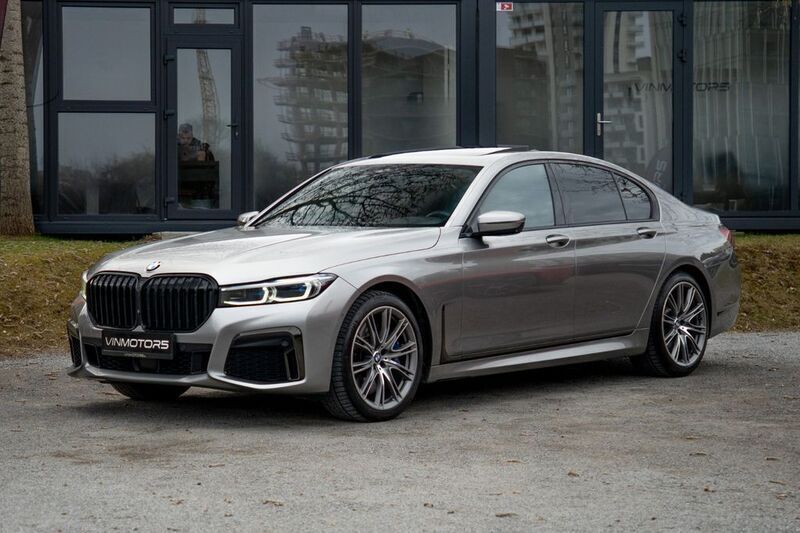 Grau Gebraucht 2019 BMW 750L Limousine | 48.000 € - Bild 1/4