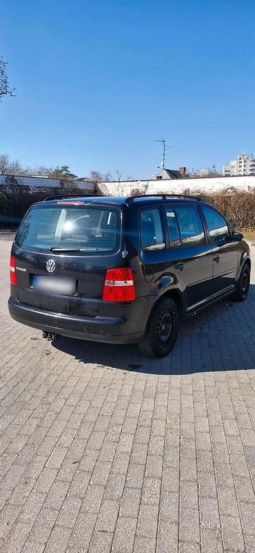 Gebraucht VW Touran 102 PS (75 kW) 2006 Schwarz Van / Kleinbus